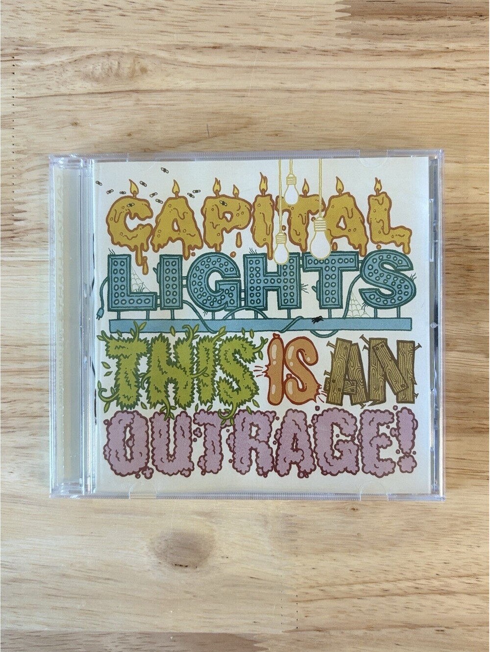 This Is an Outrage! by Capital Lights (CD, Tooth & Nail)